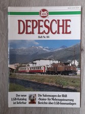 LGB Lehmann Groß Bahn DEPESCHE Nr 84 1996 neuwertig