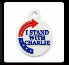 Charlie Kirk Keychain