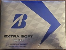 Bridgestone 2017 Extra Soft White Golf Balls 1 Dozen 12 Balls New In Box