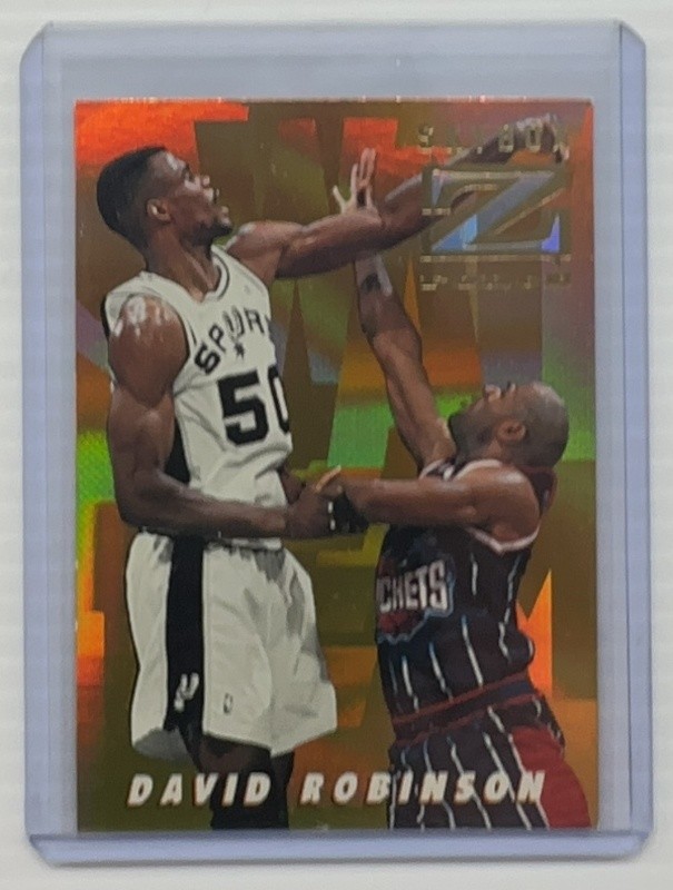 1996-97 Skybox Z-Force David Robinson Swat Team #ST7 Spurs