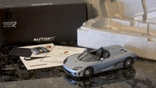 AUTOart 1:18 scale Diecast Replica Koenigsegg CCX 2353-Silver Collectible 