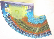 ATM Testcard Smartcard Chipcard Hybridcard  + Magnetstreifen IBM 20 Stück  NEU 