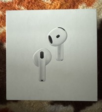 Apple AirPods 4 w Active Noise Cancellation  True Wireless White MXP93LL/A 2024