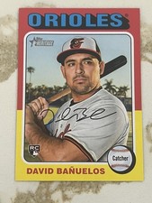 David Banuelos Baltimore Orioles 2024 Topps Heritage High Number SP RC #715