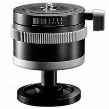 Arca Swiss Monoball P0 with Panning System With 1/4" and 3/8" Threaded Disk