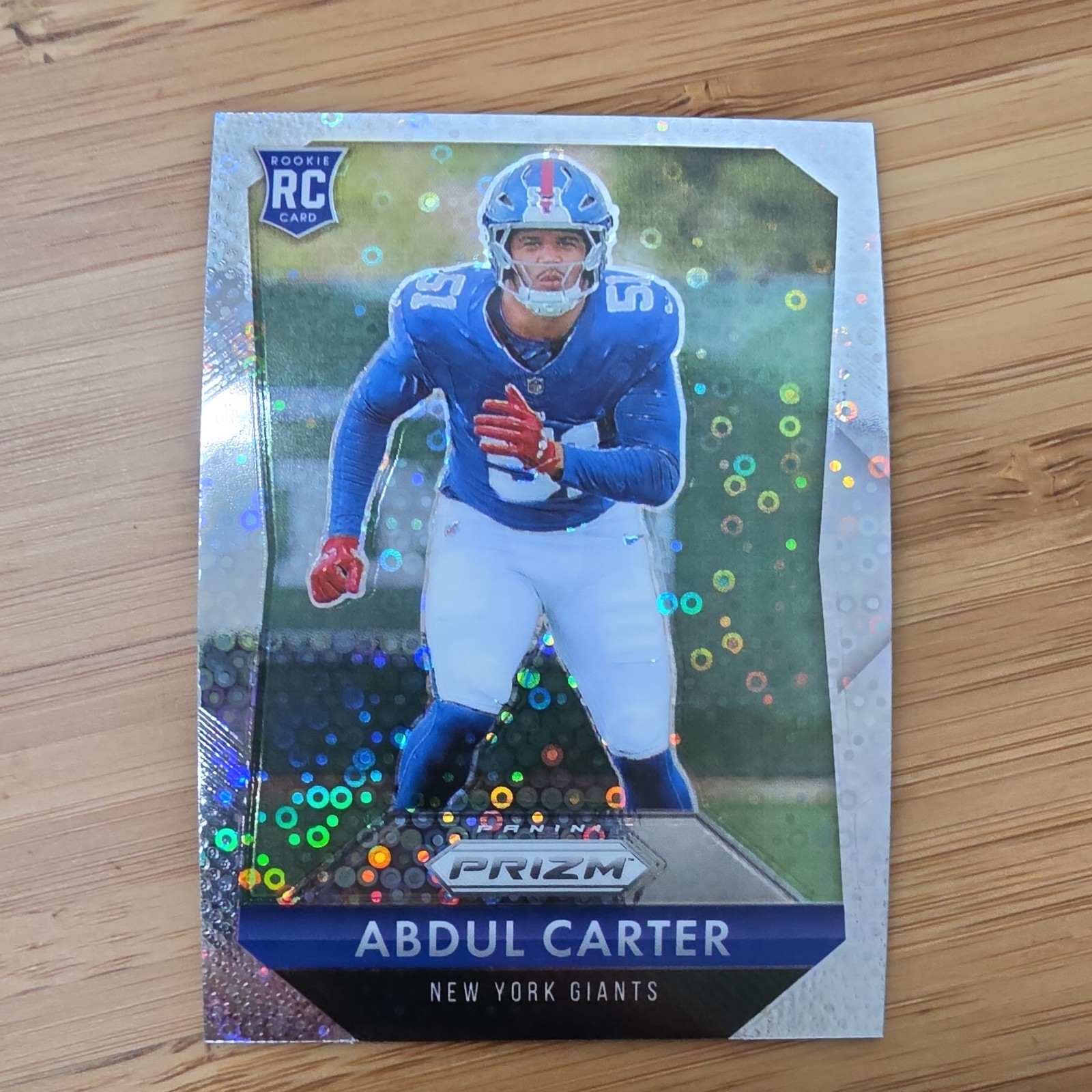2025 Panini Prizm - Rookies Abdul Carter #394 No Huddle (RC)