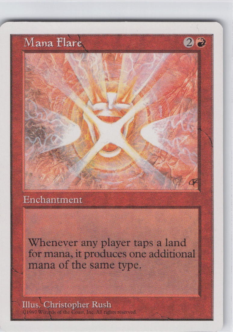 Mana Flare #249 MTG Core Set 5th Edition Regular Rare NM/M