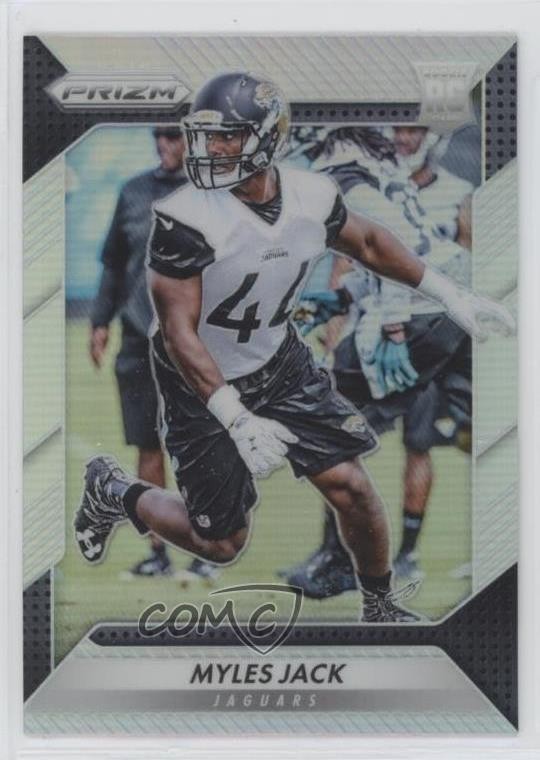 2016 Panini Prizm Rookie Silver Prizm Myles Jack #295 Rookie RC