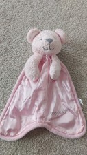 Bruin Snuggle Chums - Pink Bear Plush Soft Baby Comforter Toys 'R' Us Exclusive