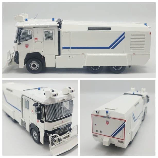 PERFEX 754 DESAUTEL VLE Véhicule Lanceurs d’Eau 26 TONNES BLANC  1/43 - Immagine 4 di 4