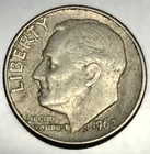 1962-D Roosevelt Dime - Circulated Condition - 90% Silver - US Coin - 3136