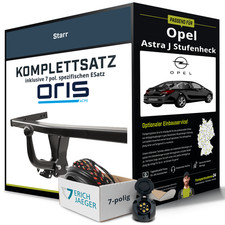 Anhängerkupplung ORIS starr für OPEL Astra J Stufenheck +E-Satz Kit NEU