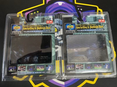 1997 Upper Deck Diamond Vision Highlight Reel KEN GRIFFEY JR. X2