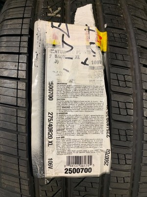 1 New 275 40 20 Pirelli Cinturato P7 All Season Extra Load Tire