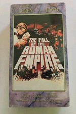The Fall Of The Roman Empire 2-Tape VHS SEALED Best Film Sophia Loren VTG