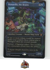 FOIL DONATELLO, THE BRAINS MUTANT NINJA TURTLES MAGIC: THE GATHERING NM/M