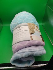 Mermaid Tail Children Blanket 28" X 54" New