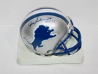 Lions Joe Schmidt "HOF 73" Signed Mini Helmet With Schwartz Sports COA