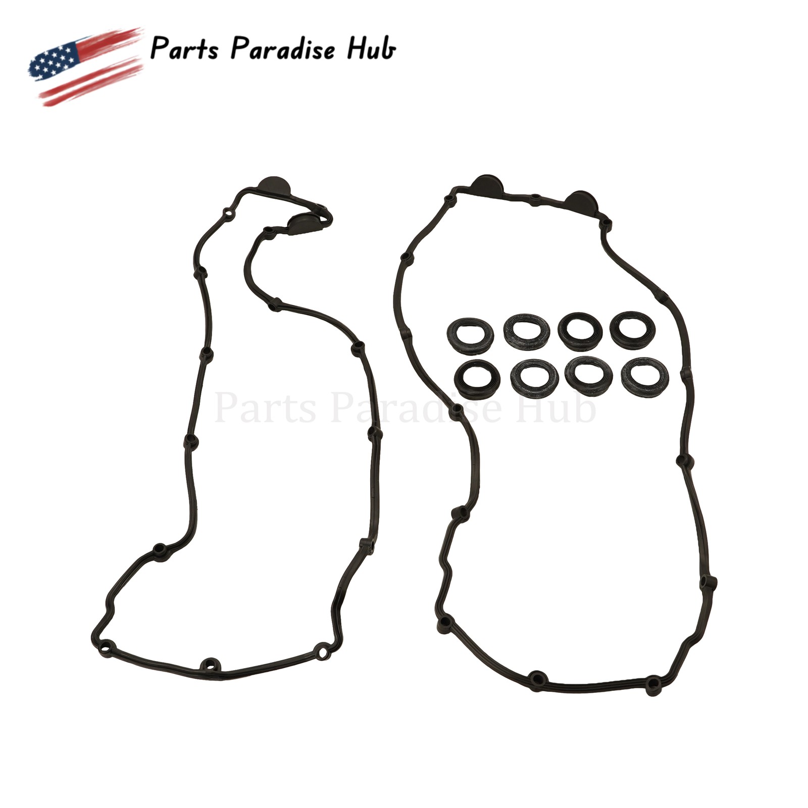 For Maserati Quattroporte GranTurismo Valve Cover Gasket Set 264986 264987