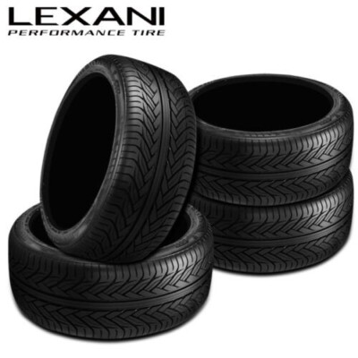 GLOSS BLACK SNOWFLAKE REPLICA WHEELS RIMS 305 35 24 LEXANI TIRES