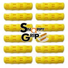 SNAPPY GRIP Ergonomic Replacement Bucket YELLOW Handles 12 *new*
