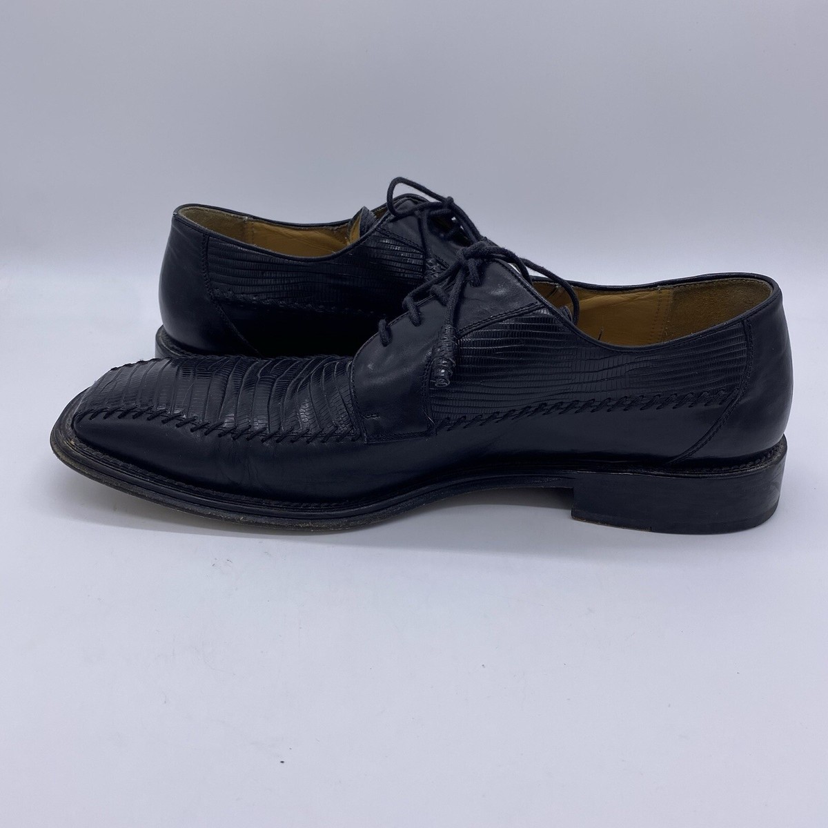 Mezlan Genuine Lizard Derby Men