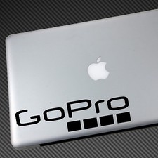 GO PRO VINYL STICKER CAR DECAL shirt gopro hero 3 4 silver black white new mount