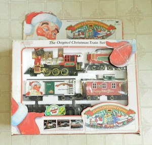 new bright santa's christmas express