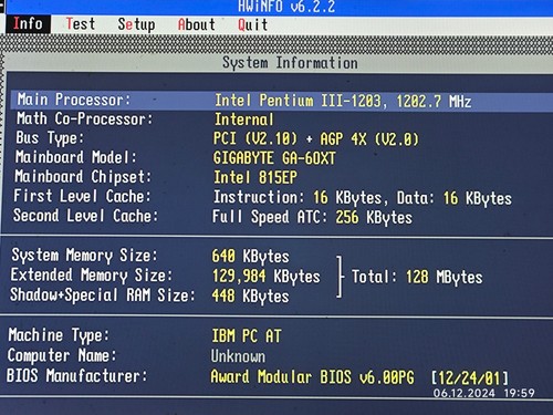 Socket 370 *Tualatin* SET Gigabyte GA-6OXT Rev 1.0 + CPU & 256 MB + Bonus - 第 7/8 張圖片
