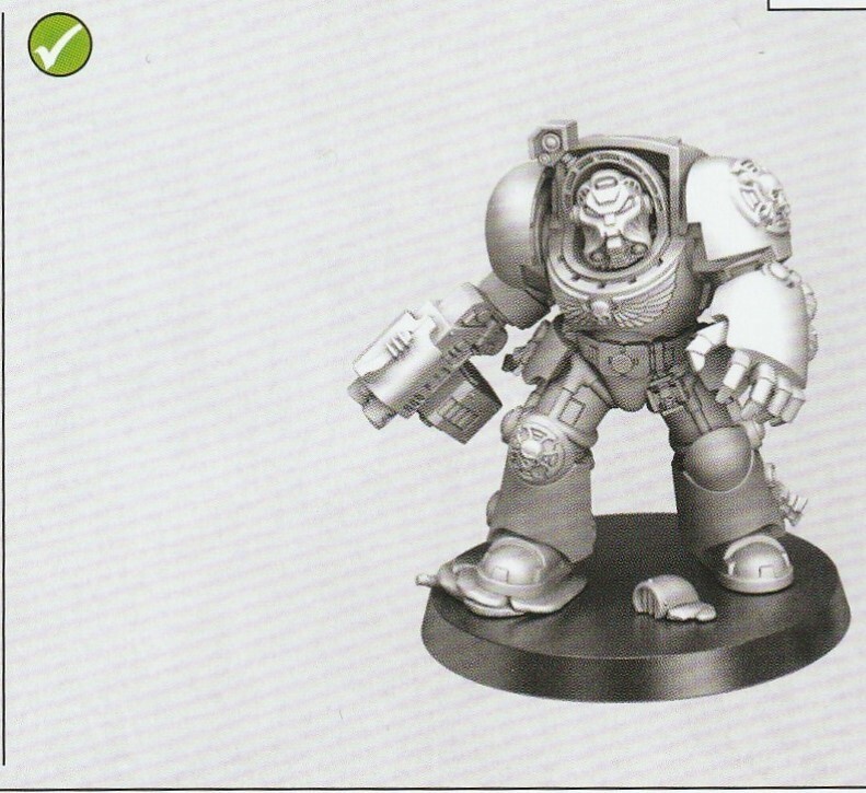 Warhammer 40K Iron Father Feirros Space Marines mani di Warhammer 40K Iron Father Feirros Space Marines mani di