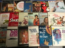 Lot of Soundtracks 6 Records lp Vinyl Music Mix Original Movies Musicals NM