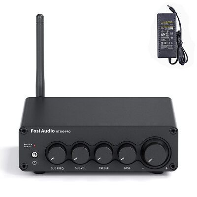 Fosi Audio BT30D Pro Bluetooth Stereo Audio Receiver Amplifier