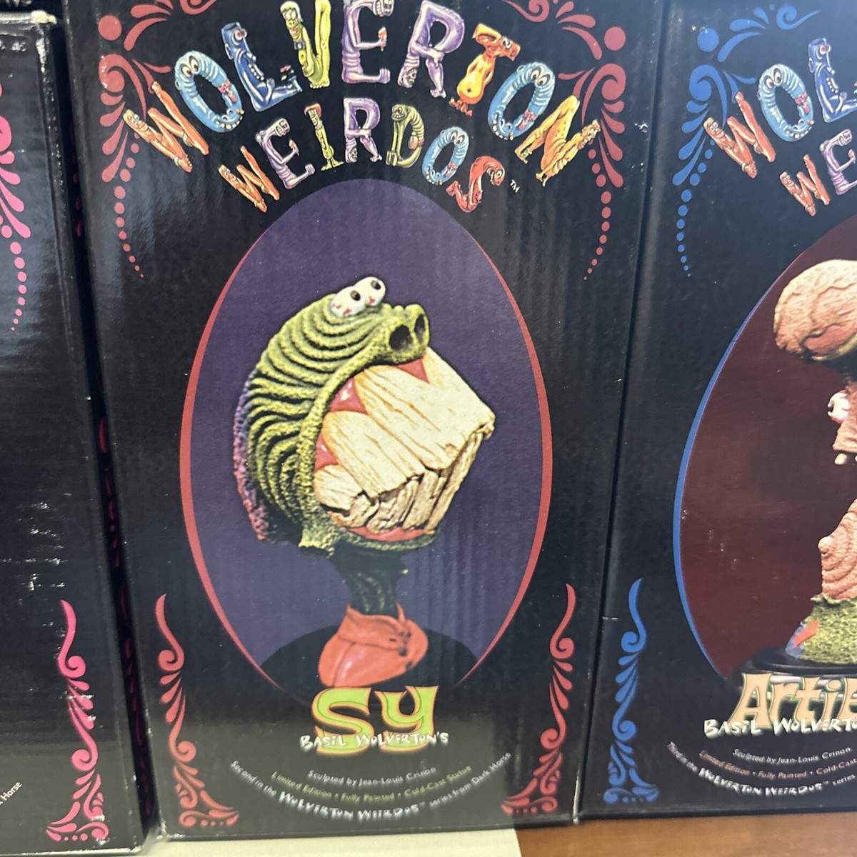 Basil Wolverton Weirdos Artie 限定 フィギュリン Basil Wolverton Weirdos Statues 