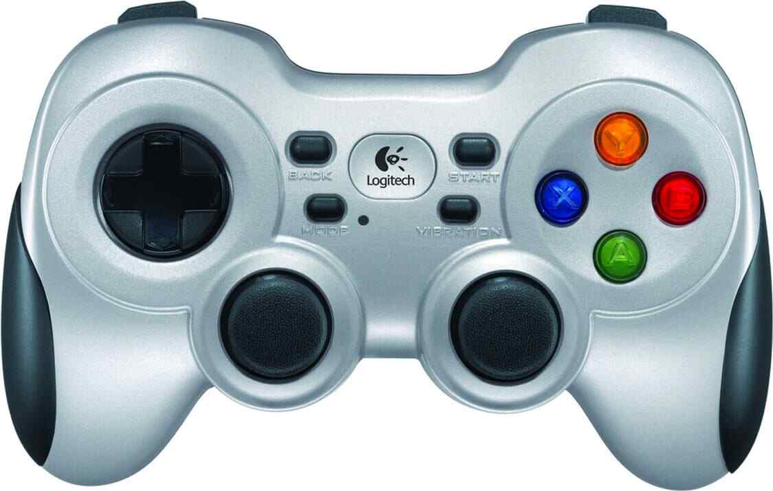 Controller PC Wireless USB Gamepad Nero / Argento Logitech 940-000142 F710
