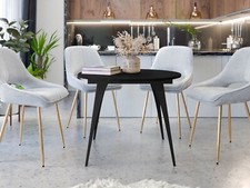 Ausziehbarer Tisch Bakire 100 Esszimmertisch Esszimmer Design Stahl