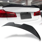 For 2017-2023 BMW F90 M5 G30 Sedan Real Carbon Fiber Trunk Spoiler Wing MP