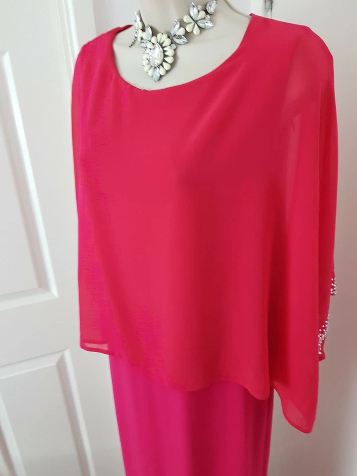 WALLIS Mother Of The Bride Dress Special Evening Formal Occasion Size UK 12 - Image 4 of 4