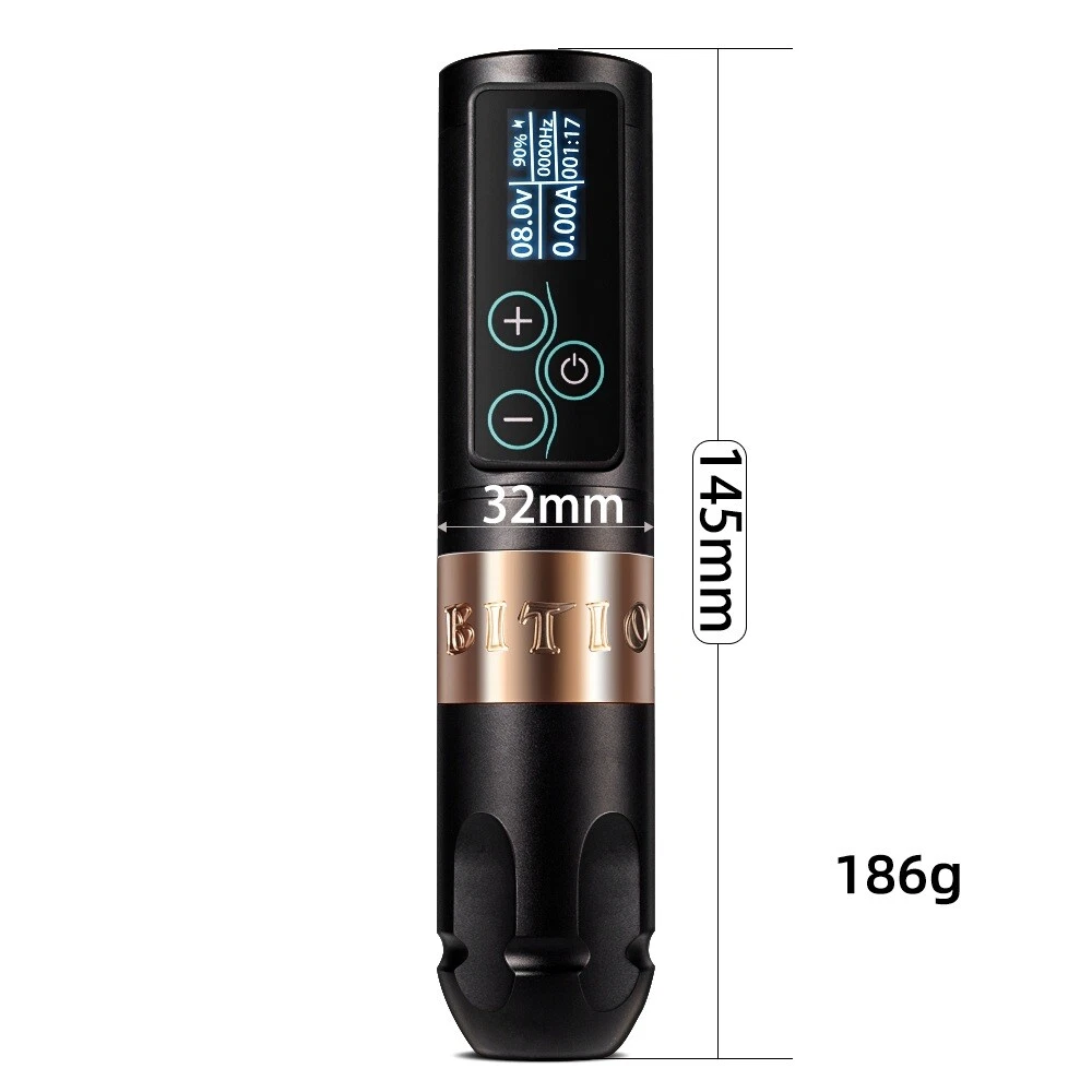 Ambition Wireless Tattoo Machine Rotary Pen Touchscreen Battery Pack 2400mAh LED - product detail image 4