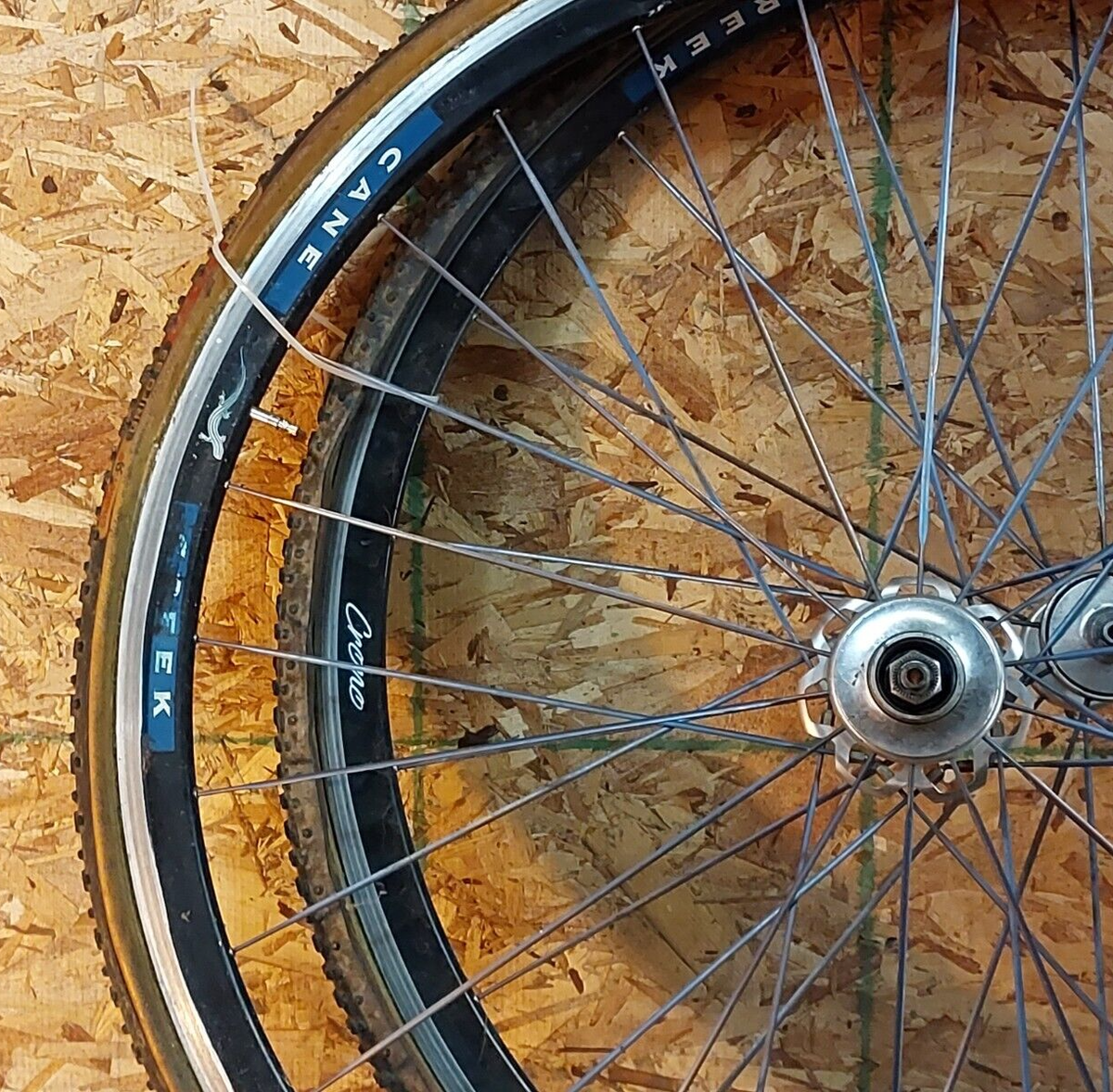 【超希少！】CANE CREEK CRONO 700c チタンスポーク 超希少！】CANE CREEK CRONO 700c チタンスポーク - メルカリ