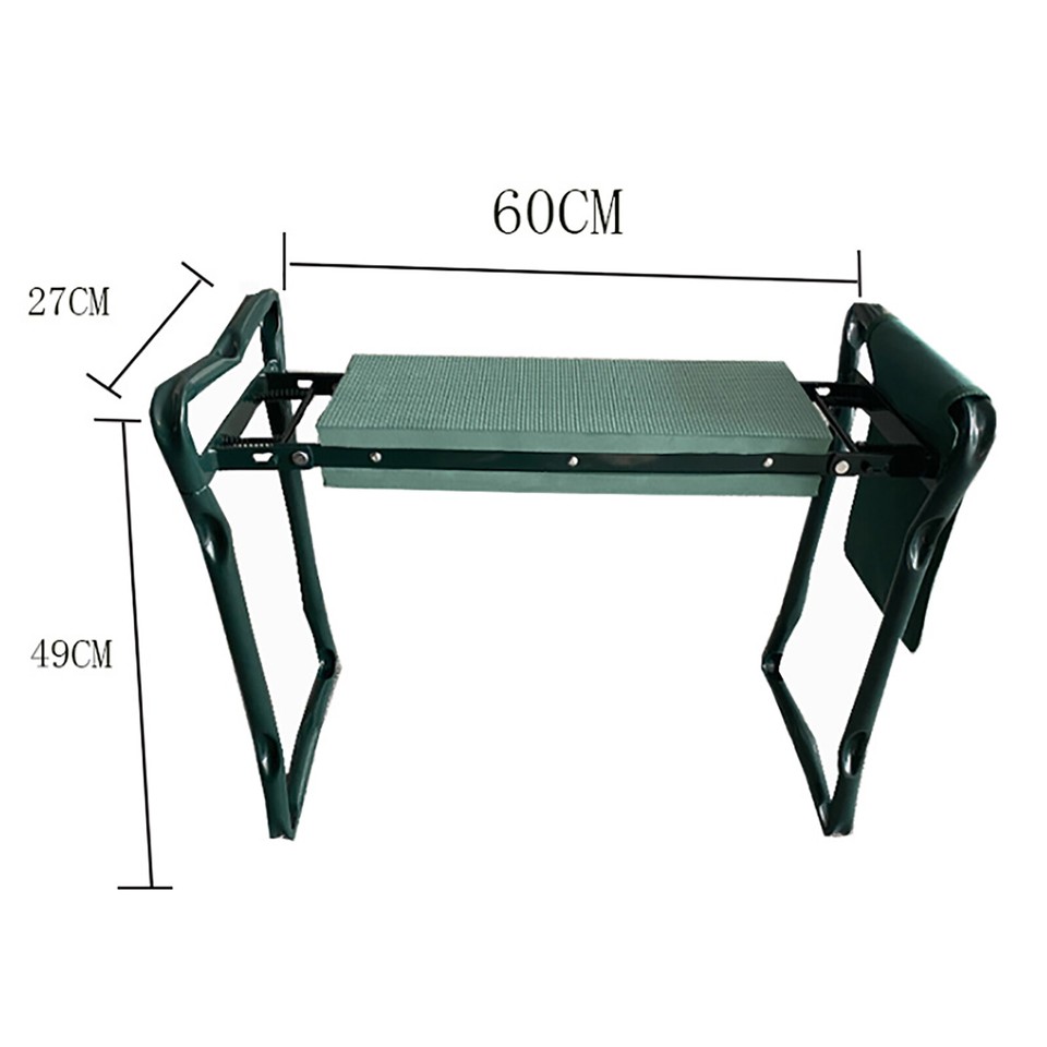 Heavy Duty Garden Kneeler and Seat Stool Garden Folding Bench with ...