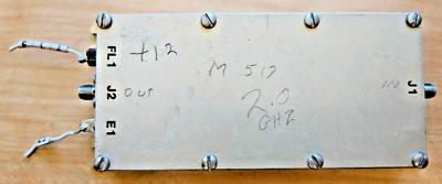 RF Power Amplifier 846MHz 16dB Gain 2.39-2.75GHz 10dB Gain +12V SMA(f) 1128-1105