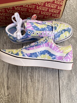 Vans comfycush old skool tie dye Unisex Sneakers Women s 8.5 Men s 7