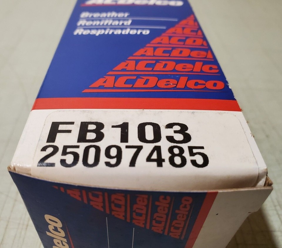 OEM GM Engine Crankcase Breather Element 25097485 FB103 Cadillac ...