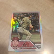 Seth Beer Topps Baseball 2023 Series 1 Silver Base Foil #105 AZ Diamondbacks