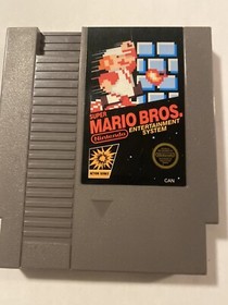 Super Mario Bros (Nintendo NES) 5 Screw - Authentic Tested Video Game Cartridge