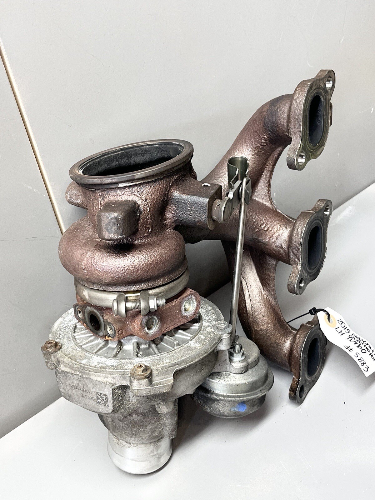 ⭐️2014 - 2019 MASERATI QUATTROPORTE GHIBLI 3.0L LEFT ENGINE TURBOCHARGER TURBO