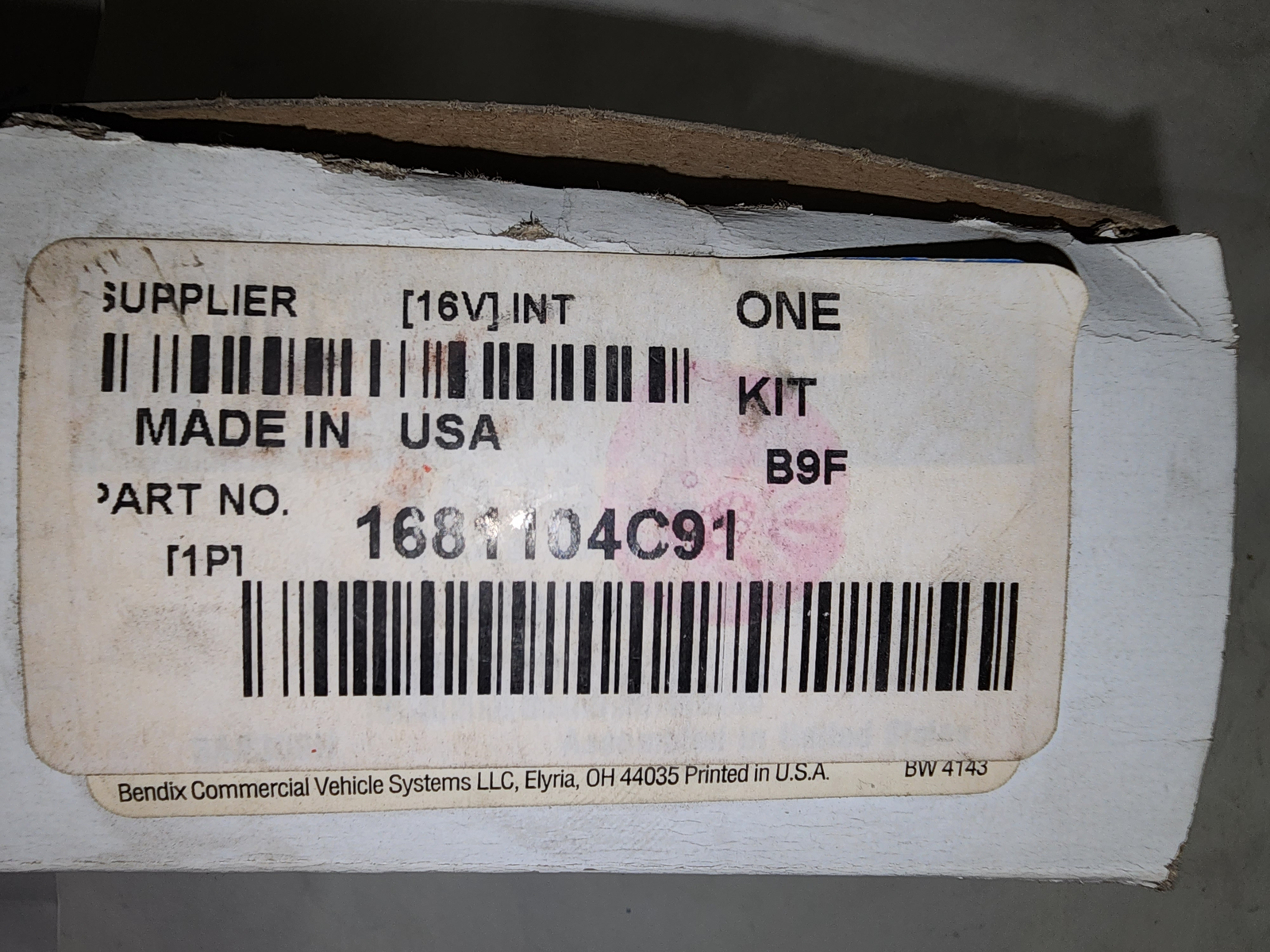 1681104C91 MV3 Valve rebuild kit eBay