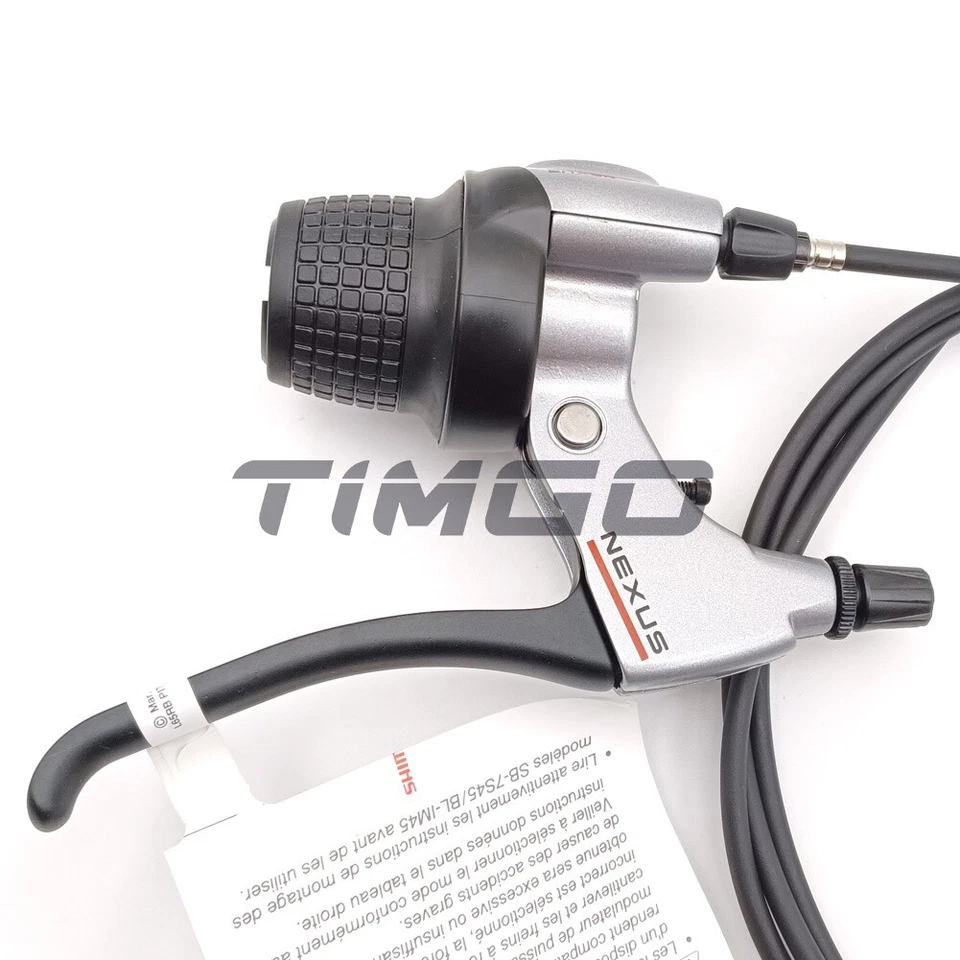 Shimano Nexus SB-7S45 Internal Gear 7 Speed Right Shifter Brake Combo Lever Set - Image 3 of 4