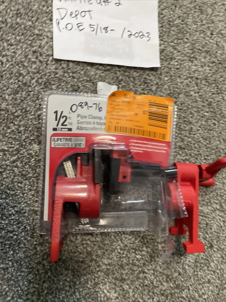 Bessey BPC-H12 1/2-Inch H Style Pipe Clamps. - image 2 of 4