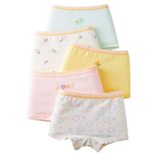 Girls Underwear Cotton Boxer Briefs Comfort Breathable Shorts Briefs For 2-16 YR - Picture 39 of 151